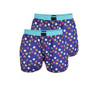 UNABUX Boxers 'Flying Falcon' bleu foncé / mélange de couleurs, Taille XXL