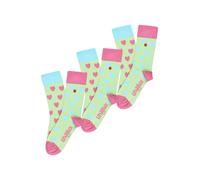 UNABUX Chaussettes ' GRUMBLE IN THE JUNGLE ' vert clair, Taille 37-39