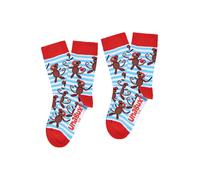 UNABUX Chaussettes mélange de couleurs, Taille 31-35