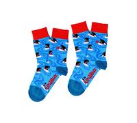 UNABUX Chaussettes ' Prints ' mélange de couleurs, Taille 31-35