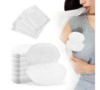 Unadir Lot de 100 coussinets de transpiration jetables pour aisselles - Ultra fins, invisibles et adhésifs pour homme et femme - Arrête la transpiration et les odeurs des aisselles, restent en