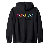 Unagi The State of Total Awareness Funny Friends Déclaration Sweat à Capuche