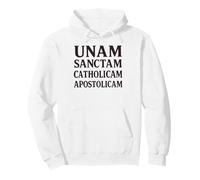 UNAM Sanctam Catholicam Apostolicam Latin Catholique Sweat à Capuche