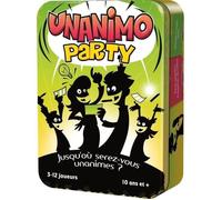 Unanimo : Party | Jeu de société | À partir de 10 ans | 3 à 12 joueurs | 20 minutes | Cocktail Games