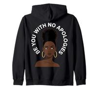 Unapologetic Femme Noire Afro Amour de Soi Affirmation Positive Sweat à Capuche