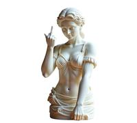 Unapologetic The Middle Finger Statue d'art moderne en résine - Ornement décoratif pour la maison - Figurine en résine détaillée pour bureau, étagère ou salon - Objet d'art expressif