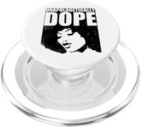 Unapologetically Dope Afro Mélanine Noire Cadeau du Mois de l'histoire PopSockets PopGrip pour MagSafe