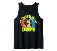 Unapologetically Dope Diva Queen Juneteenth Noir Femmes Fille Débardeur