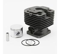 UNARAY Jeu de Pistons Cylindre 40MM 42MM et 44MM adapté for Stihl FS400 FS450 FS480 FS 400 450 480, Outils de Jardin, pièce de Rechange for Coupe Gazon (Size : FS400 40MM)