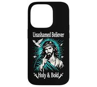 Unashamed Believer Holy Christian Jésus Faith Romains 1:16 Coque pour iPhone 14 Pro