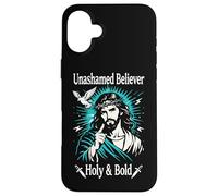Unashamed Believer Holy Christian Jésus Faith Romains 1:16 Coque pour iPhone 16 Plus