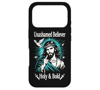 Unashamed Believer Holy Christian Jésus Faith Romains 1:16 Coque pour iPhone 17 Pro
