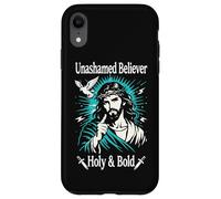 Unashamed Believer Holy Christian Jésus Faith Romains 1:16 Coque pour iPhone XR