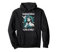Unashamed Believer Holy Christian Jésus Faith Romains 1:16 Sweat à Capuche