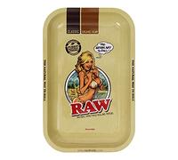 Unbekannt 18600 RAW Plateau à rouler, petite fille Beige 27,5 x 17,5 cm