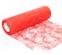 Unbekannt 25 m X 30 cm Sizo Non Poils® Original Chemin de Table Rouge feu Rouge Clair pour Mariage