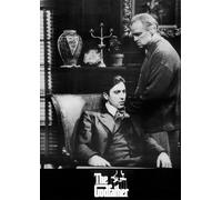 Unbekannt Al Pacino et Marlon Brando in der Parrain (1971) | Affiche du film américain (59 x 84 cm)