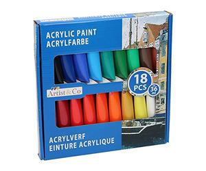 Unbekannt Artico 52794 Peinture Acrylique 18 pièces