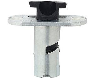 Unbekannt B 0002 BKS Serrure de porte d'évasion Stulp 54 x 20 pour verrouillage automatique supérieur DM30-65 mm Acier galvanisé 1895 Argenté