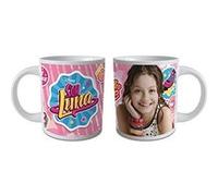 Unbekannt Beta Service el51700 Soy Luna 2 motifs 240 ml de tasse, plastique, multicolore, 15 x 25 x 12 cm Multicolore G