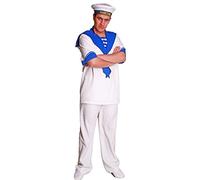 Unbekannt Bleu Marine Marinière Costume pour Homme - Marin Costume Marin pour Carnaval - -