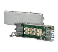 Unbekannt Boîte de répartition Metz Connect 130863-E Flexible: - Rigide: 0.128-0.325 mm² Nombre de pôles (Num): 8 Argent 1 pc(s)
