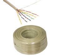 Unbekannt Câble de Pose Rond J-Y(St) Y, 6 x 2 x 0,6 mm², 50 m