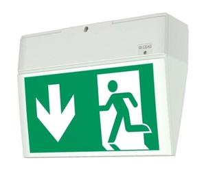 Unbekannt - Ceag Notl. Einzelbatterie-leuchte Led 3h Ip54 Euro X Led Ceag Notlichtsysteme 40071354900