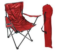 Unbekannt Chaise Pliante Rouge pour Le Camping