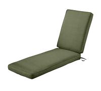 Unbekannt Classic Accessories Montlake Coussin de Chaise d'extérieur imperméable Vert fougère 183 x 53 x 7,6 cm