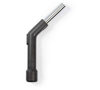 Unbekannt - Embout Coudé Pour Aspirateur Métal 32 Mm Vis + Bague à Encastrer Nedis