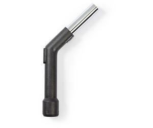 Unbekannt - Embout Coudé Pour Aspirateur Métal 32 Mm Vis + Bague à Encastrer Nedis