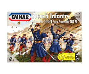Unbekannt 'emhar em7211 - Figurine - 1/72 de la Crimée de Guerre : Infanterie Française