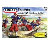 Unbekannt 'emhar em7212 - Figurine - 1/72 de la Crimée de la Guerre : Zouaves Soldats Français