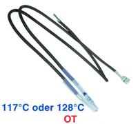 Unbekannt Ersatzteilpartner Fusible thermique 117/128 °C avec câble OT pour appareils de la marque Electrolux Elec.