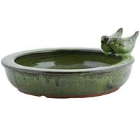 Unbekannt Esschert Abreuvoir rond pour oiseaux Vert
