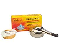Unbekannt Favorit 1808 Kit de sécurité Graveur 2 pièces composé Réchaud et 80 g Pâte à Combustible