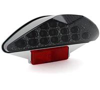 Unbekannt feu arrière STR8 Black Line LED, avec clignotant Fonction pour MBK Nitro/Yamaha Aerox/ITAL Jet Dragster/CPI Hussar/aprili