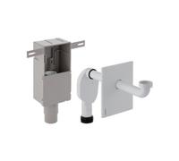 Unbekannt Geberit 151121001 Siphon pour lavabo en Acier Inoxydable encastré
