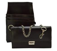 Unbekannt Geldbörse, Cartera monedero Con bolsillo de cinturón de Cuero, 9376-U