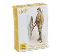 Unbekannt hät 008160 - Modèle Kit, en Plastique 1/72 WWII Roumaine Artillerie