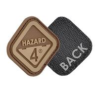 Unbekannt Hazard 4 Diamond Shape Morale Patch-Coyote