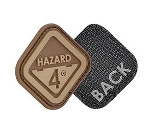 Unbekannt Hazard 4 Diamond Shape Morale Patch-Coyote