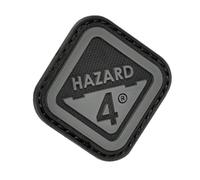 Unbekannt Hazard 4 Diamond Shape Morale Patch Noir