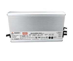 Unbekannt HLG-600H-24A : Mean Well Bloc d'alimentation LED 600 W, 24 V, IP65, tension et courant réglables 24 V 600 W