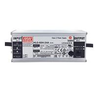 Unbekannt HLG-60H-24A : Mean Well Alimentation LED 60 W 24 V IP65 Tension et Courant réglables 24 V 60 W