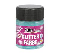 Unbekannt Hobby Line 76181 - Acrylique - Glitter Couleur Glitter - Turquoise 50 ML
