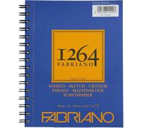 Unbekannt Honsell 19100634 Schizzi 1264 Bloc De 60 Feuilles De Papier À Croquis À Spirale Longitudinale Format A5 Blanc Ivoire 90 G/M²