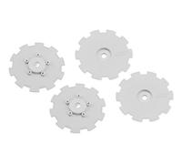 Unbekannt jconcepts j3352wd - Hazard, Losi SCT de E, 22 SCT felgenabdeckung, 4 pièces, Compatible avec Jante gds-3352, Blanc