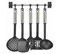 Unbekannt Kit d’ustensiles de Cuisine, avec Barre de Suspension, Accessoires de Cuisine, en Plastique